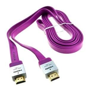 Câble HDMI vers HDMI haute vitesse 2M 3D 4K 1080P plaqué or pour Sony pour PS3 HD TV LCD projecteur d’ordinateur portable câble de ligne HDMI